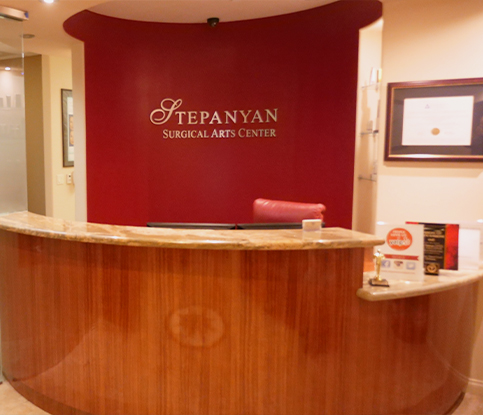 Stepanyan Surgical Arts Center front desk